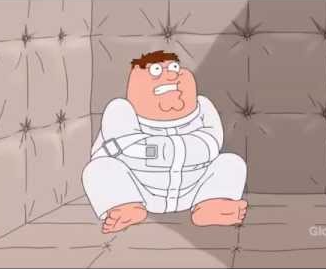 High Quality Peter Griffin Straightjacket Blank Meme Template