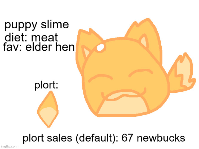why isn't there a dog like slime in slime rancher anyway? | made w/ Imgflip meme maker