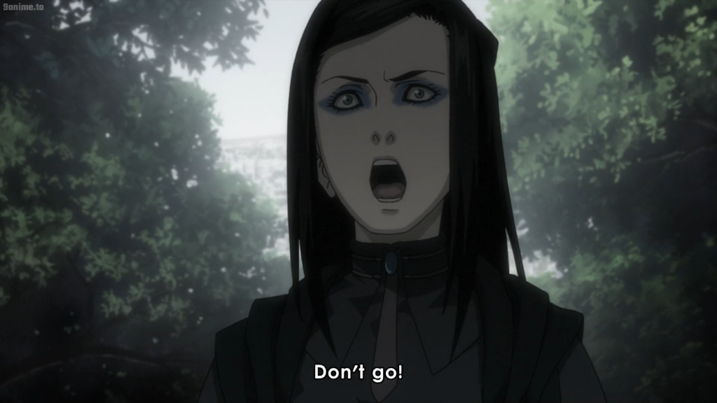 High Quality Ergo Proxy Don't Go Blank Meme Template