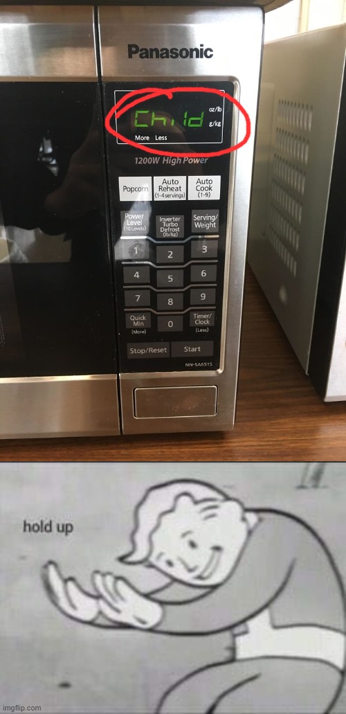 This Microwave Looks Like It’s Demanding A Sacrifice | image tagged in fallout hold up,dark humor,you had one job,memes | made w/ Imgflip meme maker