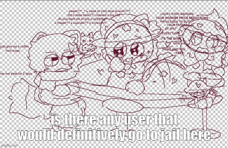 is there any user that would definitively go to jail here | made w/ Imgflip meme maker