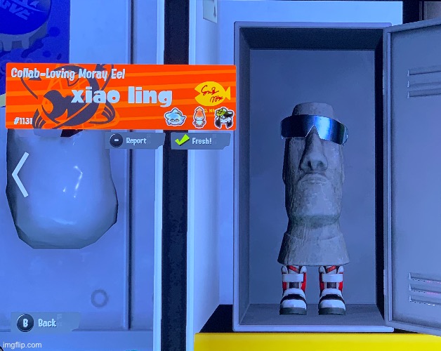 This guys locker- | image tagged in splatoon | made w/ Imgflip meme maker