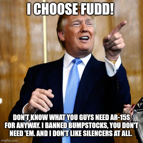 To Fudd or not to Fudd, that is the question. - AR15.COM