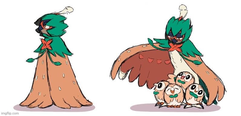 image tagged in rowlet | made w/ Imgflip meme maker