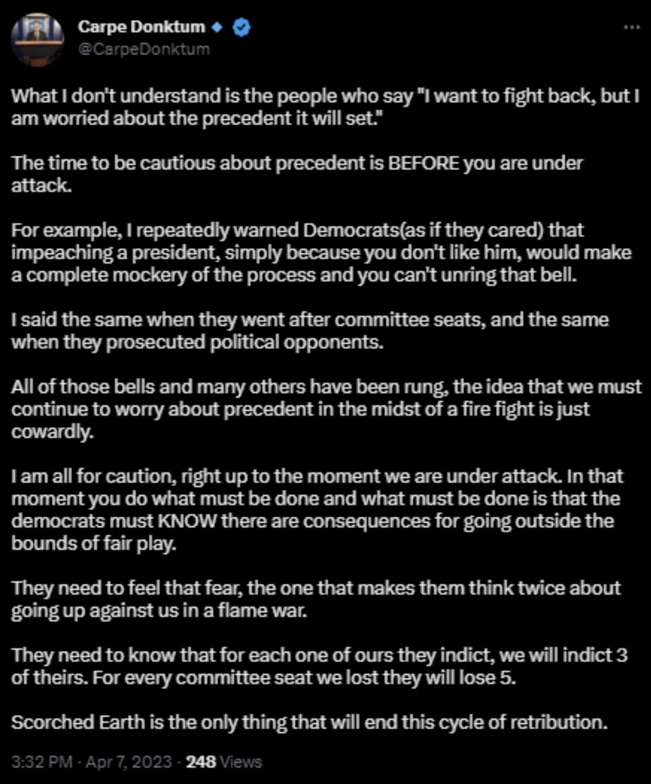 Scorched Earth is the only thing that will end this cycle of retribution. | image tagged in scorched earth,retribution,american revolution,american revolution 2,civil war 2,fuck around and find out | made w/ Imgflip meme maker