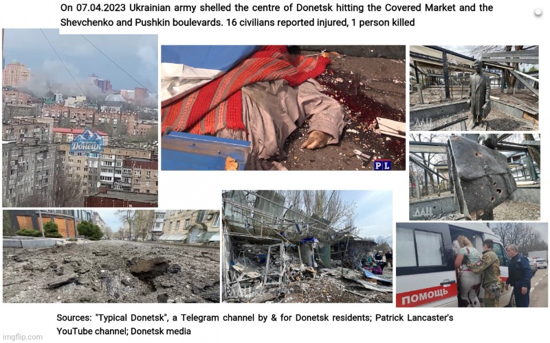 Donetsk Shellings 2023 | image tagged in donetsk shellings 2023,donetsk,ukraine,nato,civilians | made w/ Imgflip meme maker