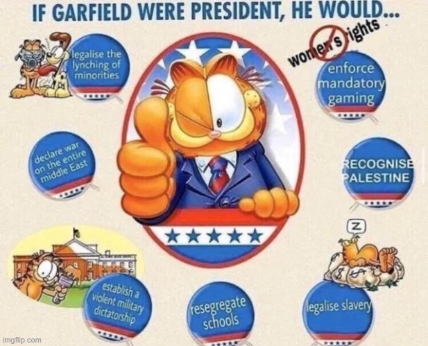 #Garfield2024 | made w/ Imgflip meme maker