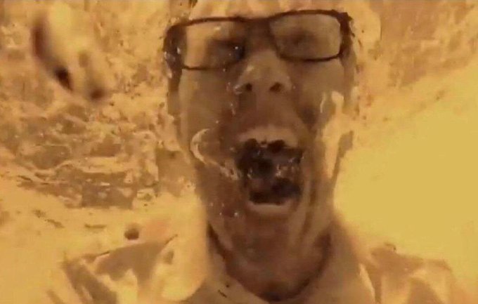 The Angry Video Game Nerd Screaming Underwater Blank Meme Template