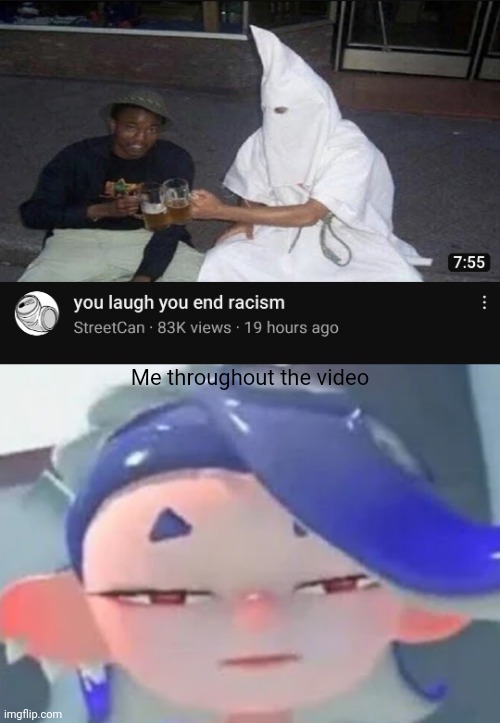 Me throughout the video | image tagged in forward facing shiver | made w/ Imgflip meme maker