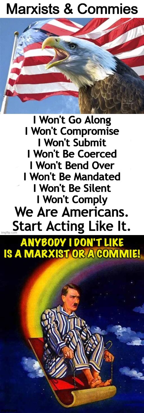 Pegging the irony meter | image tagged in marxist commie derangement | made w/ Imgflip meme maker