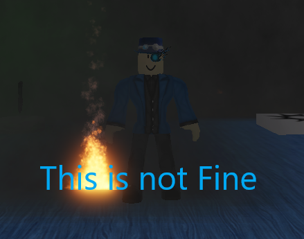 This is not Fine Blank Meme Template