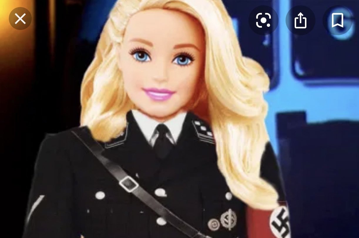Barbie Nazi Blank Meme Template