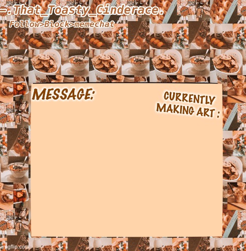 Cinders announcement temp 4.0 Blank Meme Template