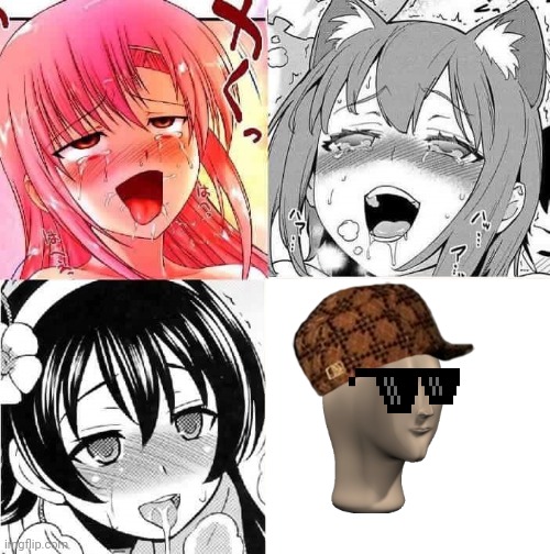 Hentai Faces | image tagged in hentai faces | made w/ Imgflip meme maker