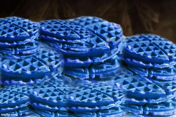 Blue Waffles | image tagged in blue waffles | made w/ Imgflip meme maker