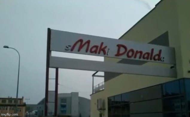 Russian McDonald's rip off | image tagged in off brand,memes,funny | made w/ Imgflip meme maker