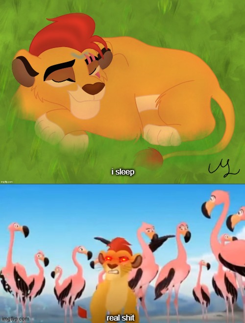 My new template. I'm going to use it to make fun of Kion | i sleep; real shit | image tagged in a mentally sick piece of garbage,garbage | made w/ Imgflip meme maker