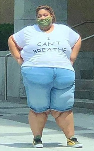 Cannot breath Blank Meme Template