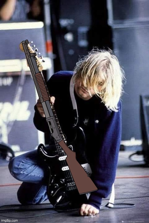 Kurt Cobain | image tagged in kurt cobain | made w/ Imgflip meme maker