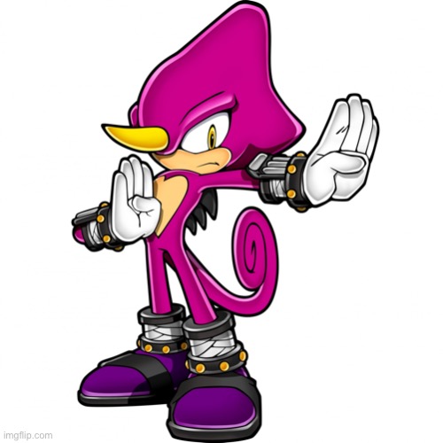 172: Espio (P) | image tagged in espio 4 | made w/ Imgflip meme maker