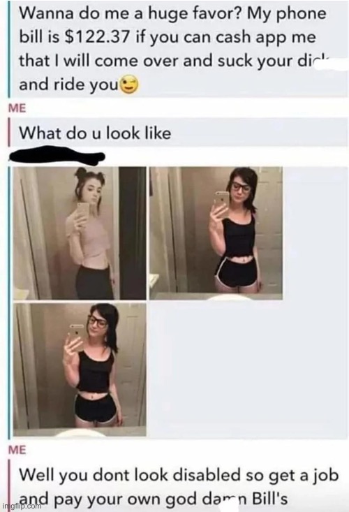 He ended her | image tagged in rare,insults,funny | made w/ Imgflip meme maker