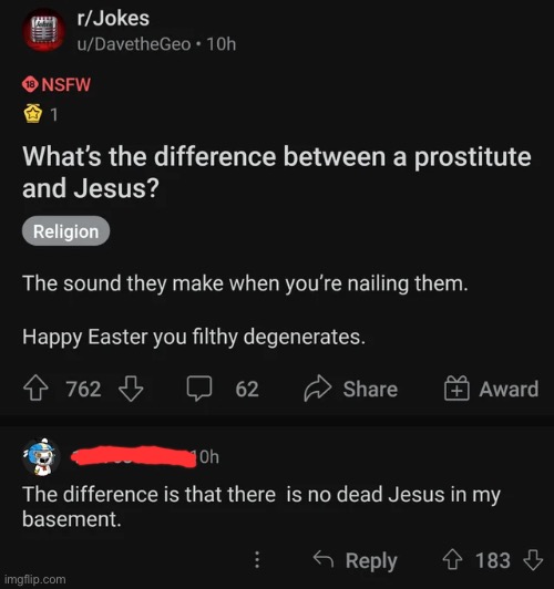 Cursed_Jesus | image tagged in cursed,comments,funny | made w/ Imgflip meme maker