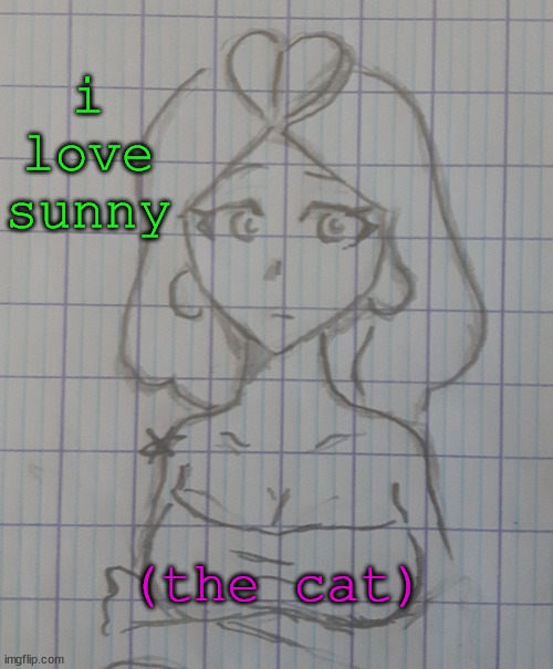 Medusa | i love sunny; (the cat) | image tagged in medusa | made w/ Imgflip meme maker