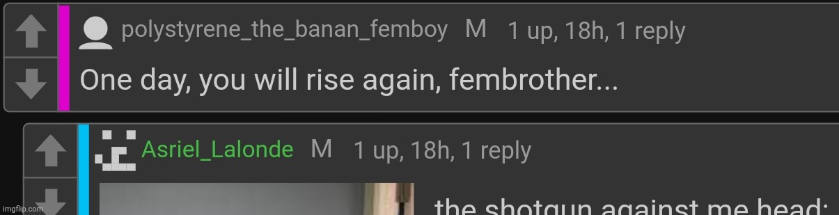 Asriel w (fresh from the first page sorted by hot) | made w/ Imgflip meme maker