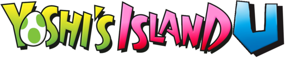 Yoshi's Island U Logo Blank Meme Template