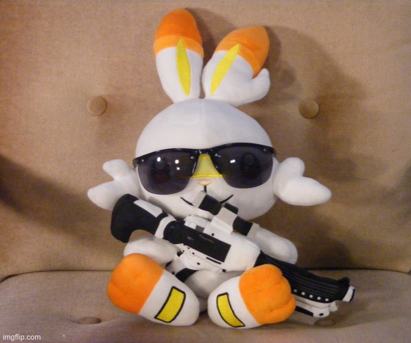 183: Scorbunny (P) | image tagged in scorbunnator | made w/ Imgflip meme maker