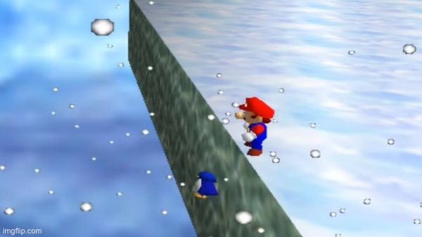 Let’s be real; y’all either did this at least once or would’ve done it if you had a copy of Mario 64 at home | made w/ Imgflip meme maker