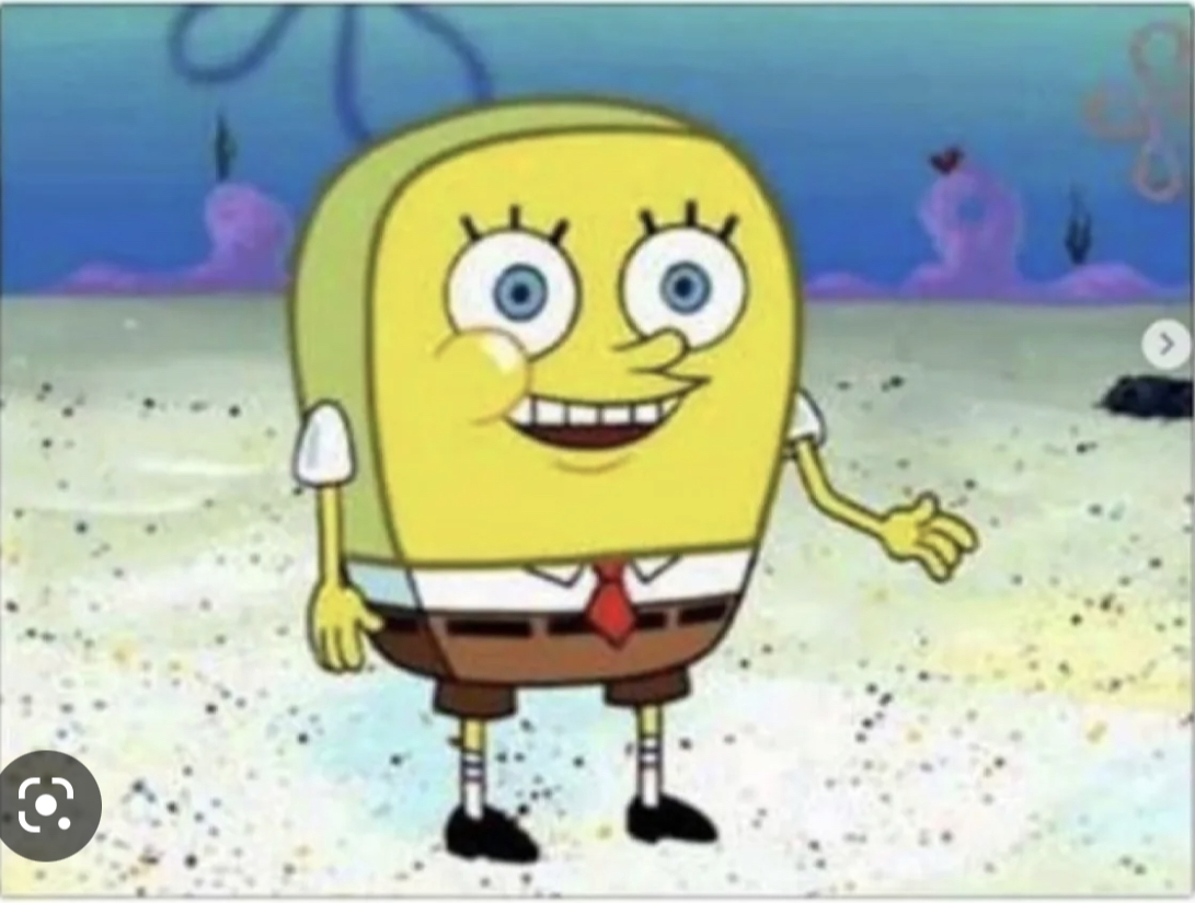 High Quality Normal SpongeBob Blank Meme Template