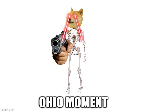 Die | image tagged in blank ohio moment | made w/ Imgflip meme maker