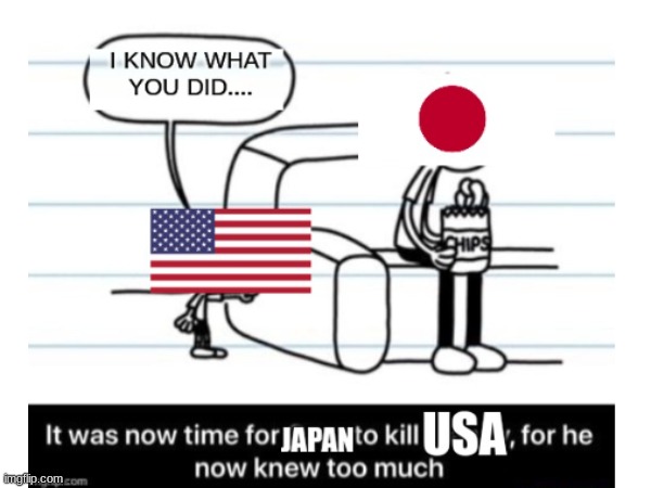 japan and america | image tagged in country | made w/ Imgflip meme maker