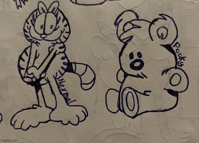 cat and bear | made w/ Imgflip meme maker