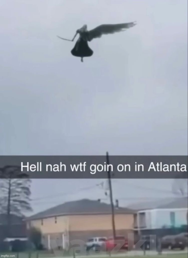 Monika can’t go to Atlanta :skull: | made w/ Imgflip meme maker