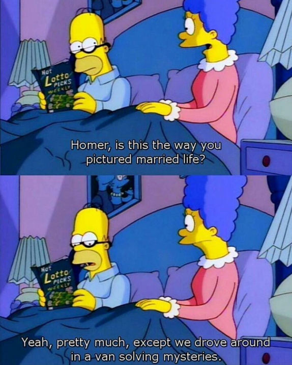 High Quality homer and marge Blank Meme Template