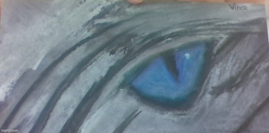 My Mid Attempt at a drawing using Oil Pastels | image tagged in drawing | made w/ Imgflip meme maker