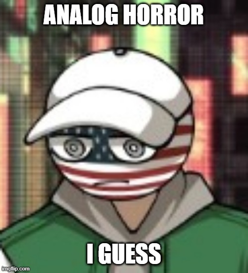 USA | ANALOG HORROR I GUESS | image tagged in usa | made w/ Imgflip meme maker
