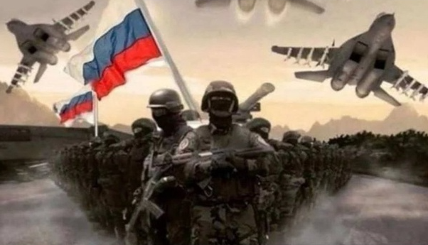 Slavic Military Blank Meme Template