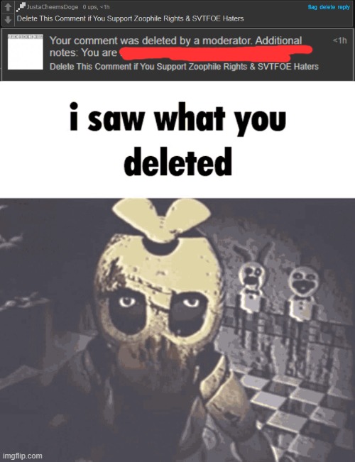 image tagged in i saw what you deleted | made w/ Imgflip meme maker