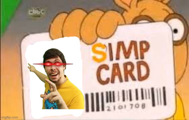 simp bete | image tagged in simp card | made w/ Imgflip meme maker