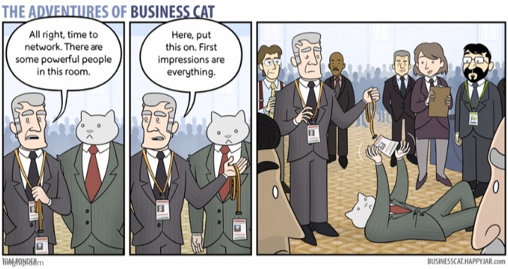 The Adventures of Business Cat #30 | made w/ Imgflip meme maker