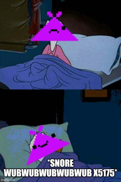 Nighty night | *SNORE WUBWUBWUBWUBWUB X5175* | image tagged in sleepy donald duck in bed | made w/ Imgflip meme maker