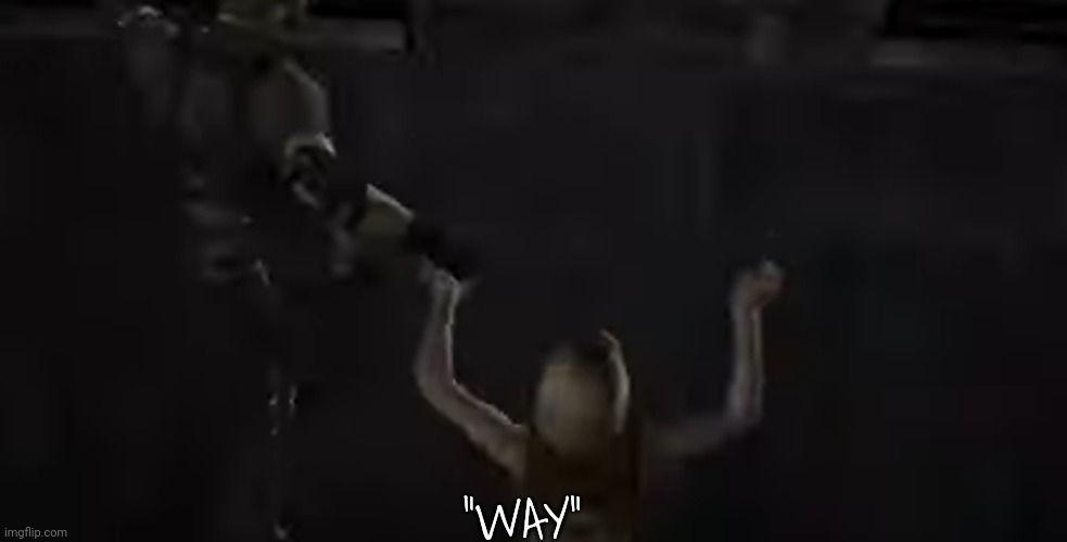 High Quality Leon: "way" Blank Meme Template