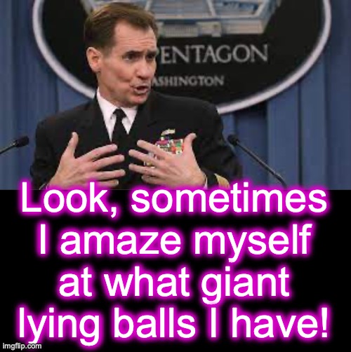 [warning: lying-about-Afghanistan satire] | Look, sometimes I amaze myself at what giant lying balls I have! | image tagged in lying,afghanistan,disgrace | made w/ Imgflip meme maker