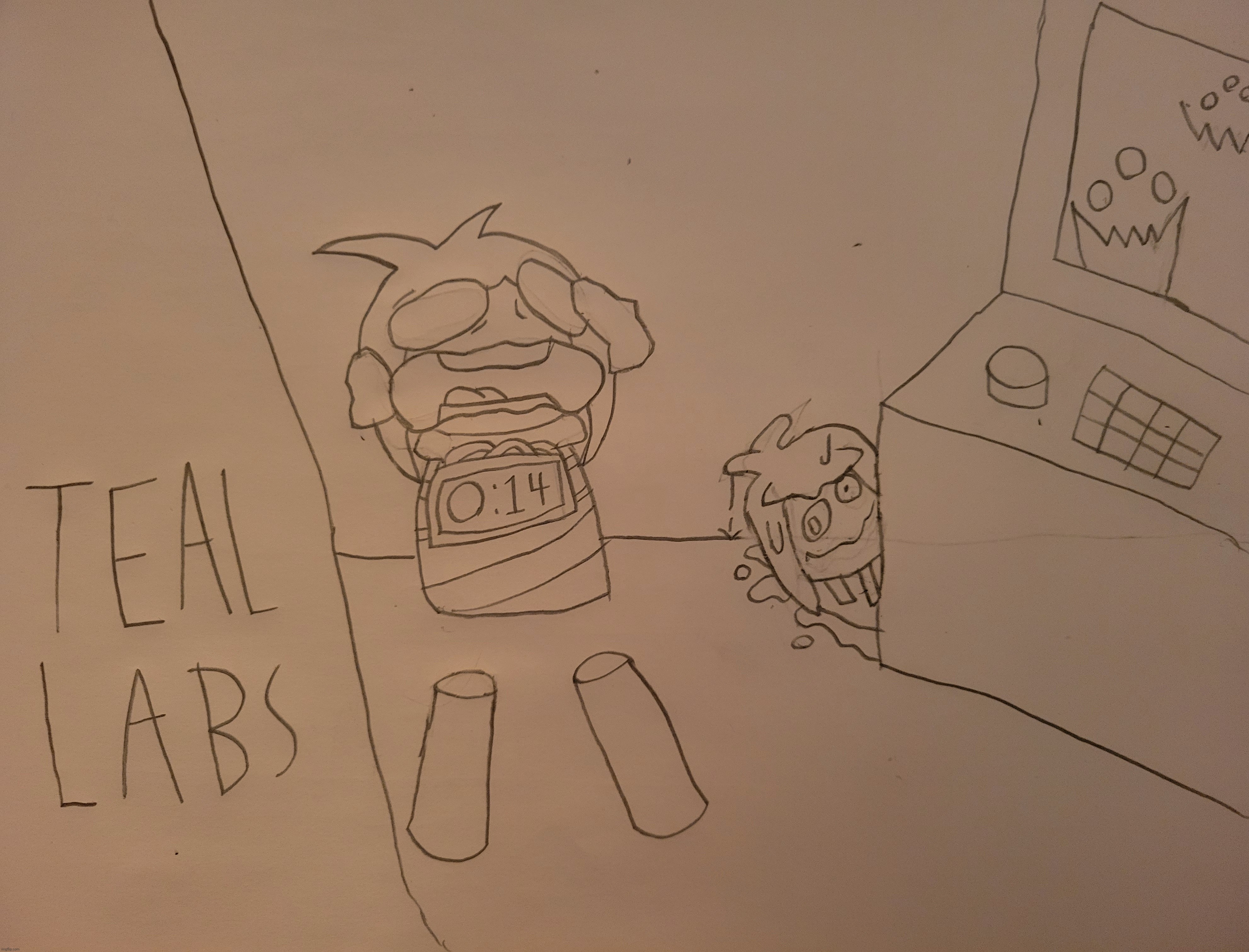 Back to the place where his life changed for the worse. (VERY rough titlecard sketch) | made w/ Imgflip meme maker