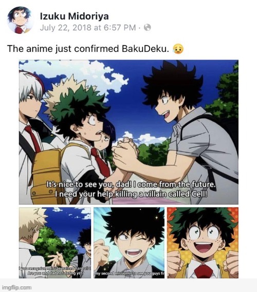 Bakudeku is official!! | image tagged in bakudeku is official | made w/ Imgflip meme maker