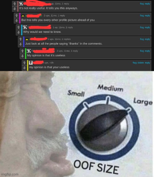 ooh | image tagged in oof size large | made w/ Imgflip meme maker