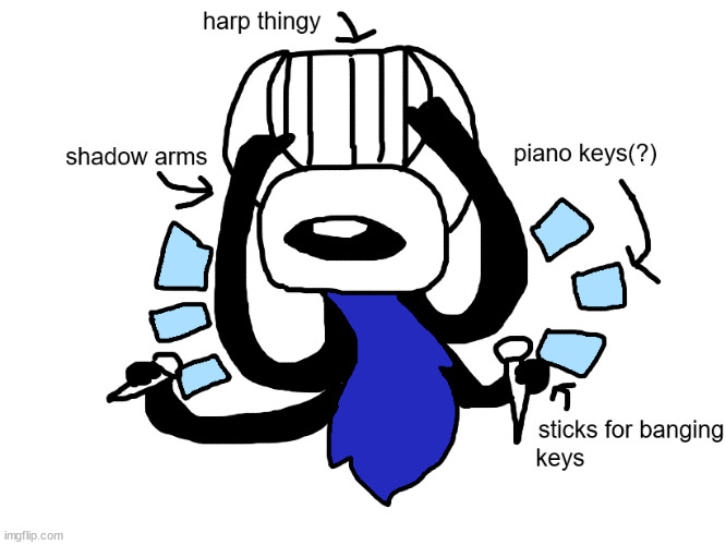 thingy i drew yesterday | made w/ Imgflip meme maker